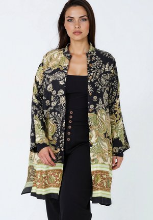 BOHEME ECOVERO DE FLUIDE - Cardigan - cachemire anis