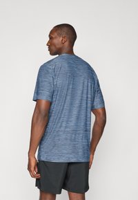 adidas Performance STRETCH - Športne majice - glow blue/black