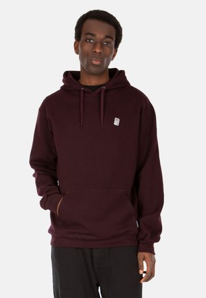 PLAY DIFFERENT - Kapuzenpullover - aubergine