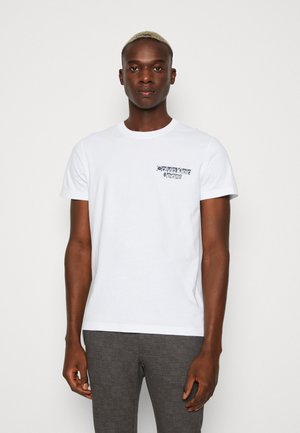 SEASONAL BLOCKED LOGO - Basic T-shirt - bright white