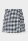 ONLTERRA SKORT  - Σορτς - night sky/white houndstooth