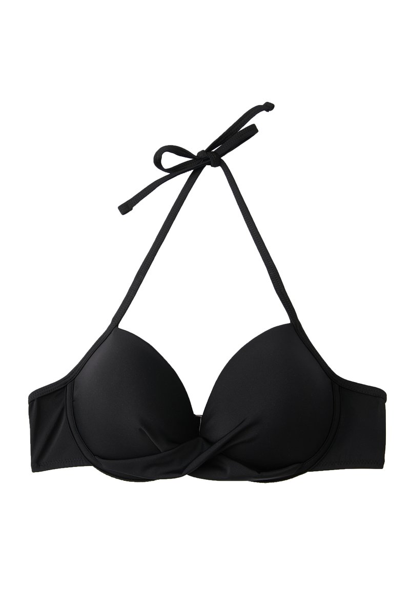 Koton Top Bikini A Triangolo Con Legature – Lurex Argento, Costume Da Bagno Donna, Taglia 46, Lavabile In Lavatrice
