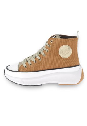 CHRISTA - High-top trainers - hazelnut