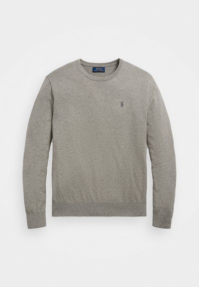 Polo Ralph Lauren COTTON-CASHMERE CREWNECK SWEATER - Jersey de punto - vintage heather