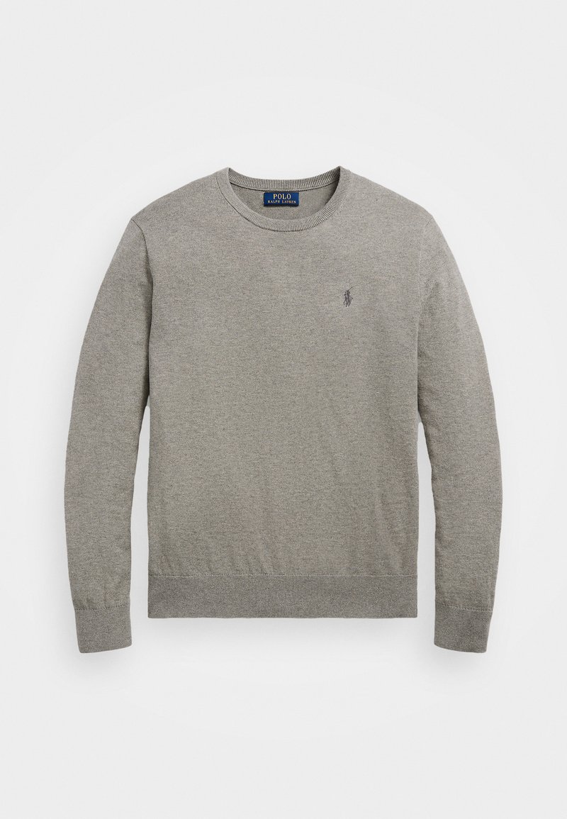 Polo Ralph Lauren COTTON-CASHMERE CREWNECK SWEATER - Pulover - vintage heather