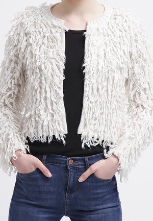Strickjacke - off-white