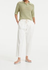 OPUS Tygbyxor - off-white