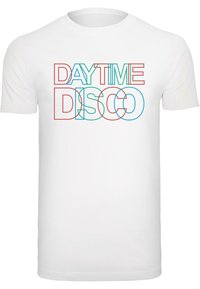 DAYTIME DISCO   - Majica kratkih rukava s printom - white