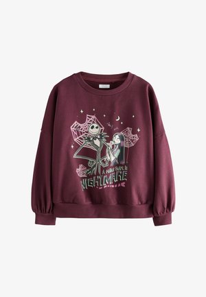 LONG SLEEVE - Sportinis megztinis - burgundy the nightmare before christmas
