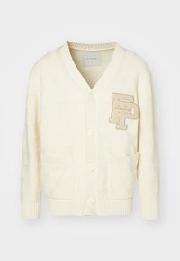 VARSITY CARDIGAN  - Cardigan - white