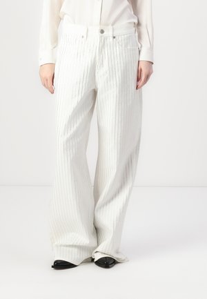 Good American GOOD EASE  - Široké nohavice - cloud white