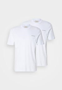 MICRO LOGO 2 PACK  - Pamata T-krekls - bright white