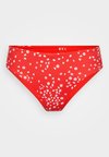 BEACH CLASSICS CHEEKY - Bikini bottoms - poppy red