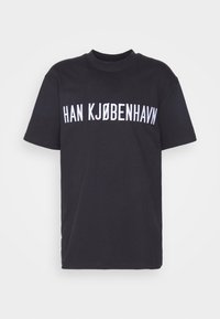 LOGO BOXY TEE - T-shirt imprimé - black