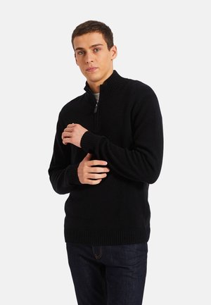 Monoprix COL CAMIONNEUR - Pullover - noir