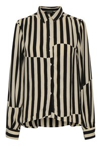 Niet geselecteerd, irregular stripes beige print