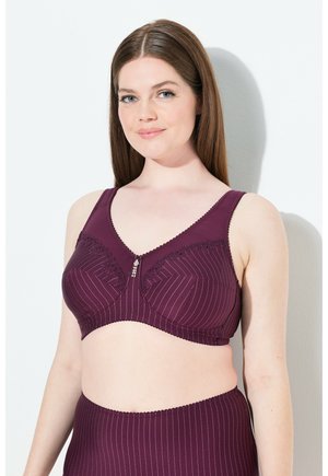 Sujetador con aros - grape red