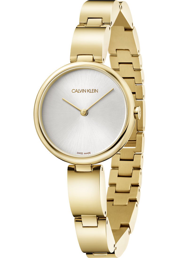 Calvin Klein CALVIN KLEIN DAMEN-UHREN ANALOG QUARZ Uhr gold