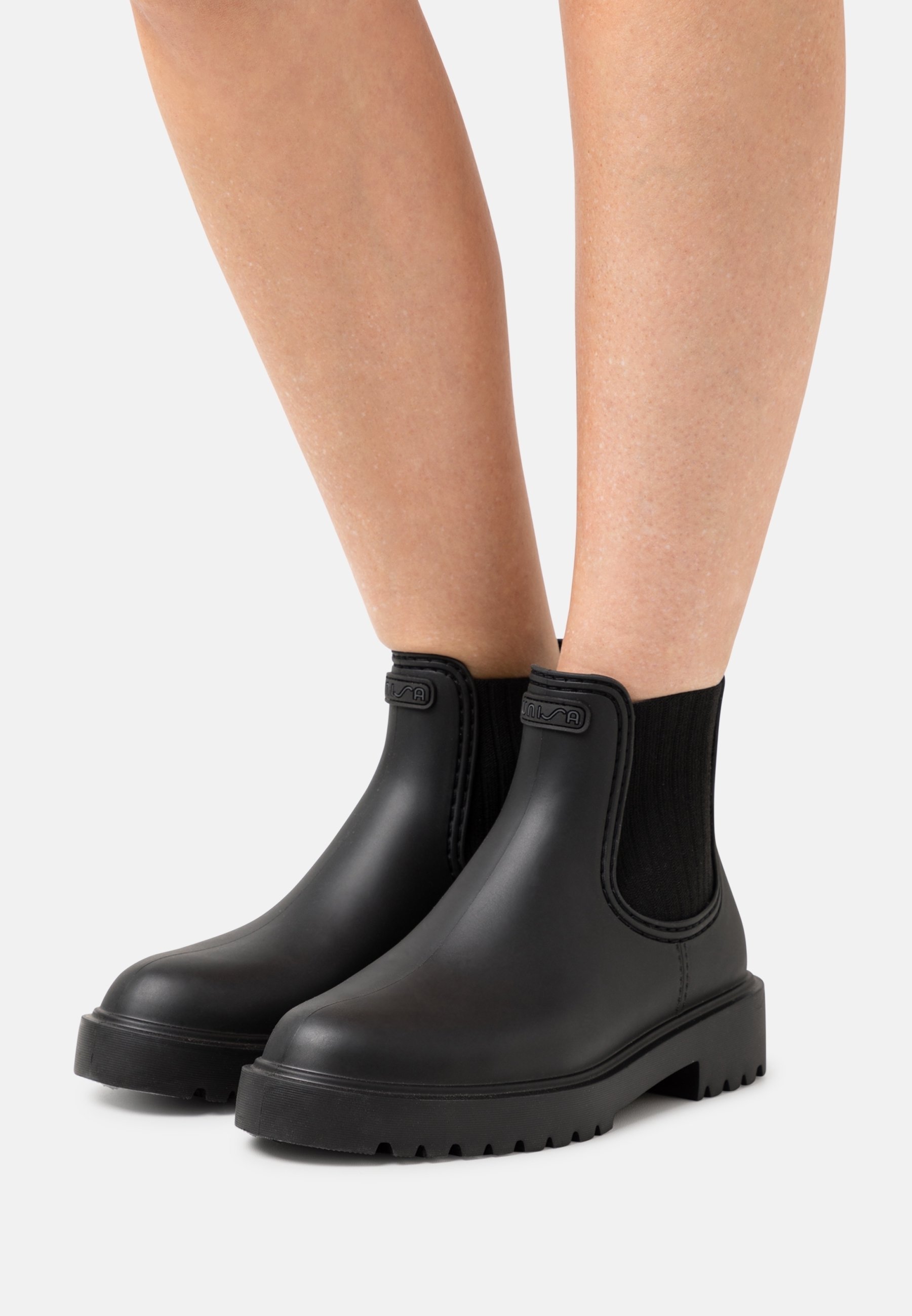 Unisa Regenlaarzen - black/zwart - (Pre-owned) - Zalando.nl