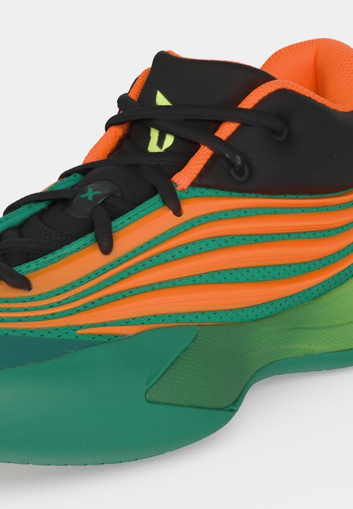 adidas DAME X UNISEX - Basketball shoes - court green/lucid orange/frozen lemon — foto 7