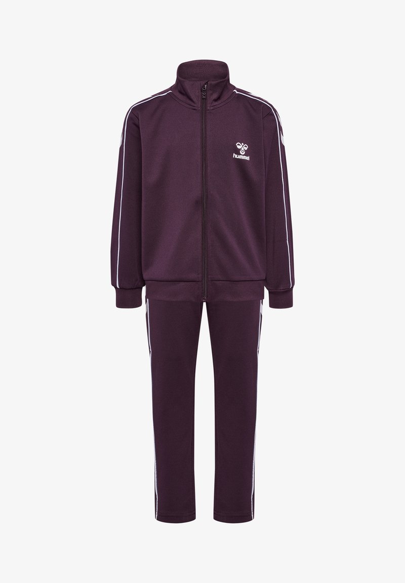 Hummel SET - Trainingspak - plum perfect