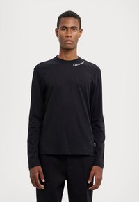 EA7 Emporio Armani UNISEX - Ilgarankovis viršutinės dalies drabužis - black