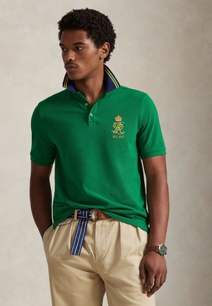 CLASSIC FIT CREST POLO SHIRT - Polokošeľa - hillside green