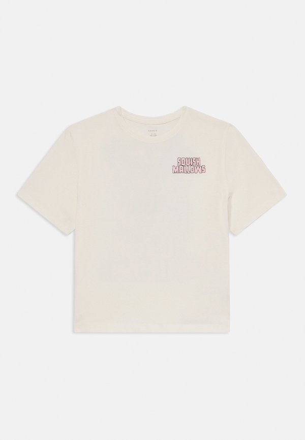 NKFMUBA SQUISHMALLOWS - Print T-shirt - cloud dancer