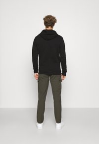 Les Deux Felpa con cappuccio - black
