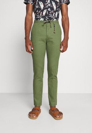 Pantalones - dark green