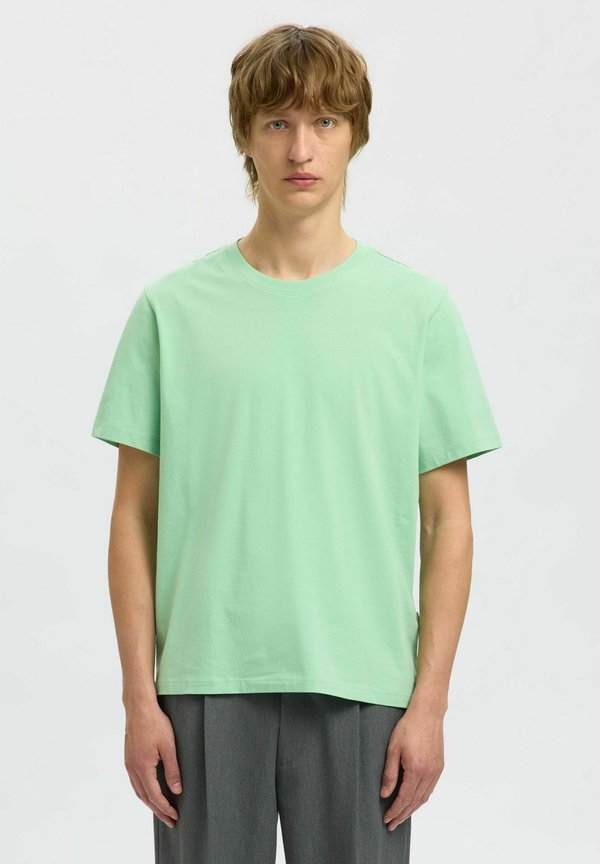 SLHASPEN O NECK TEE - T-Shirt basic - hemlock