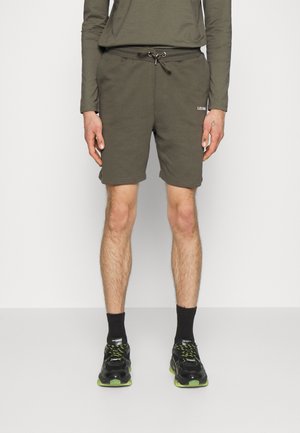 LENS - Housut - olive night/ivory