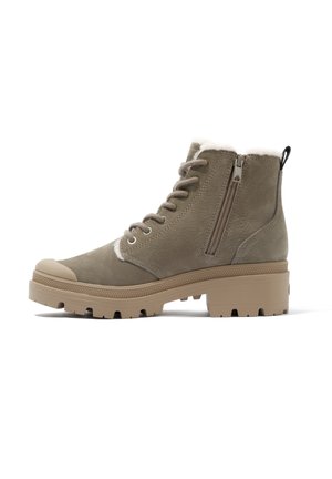 PALLABASE NBK ZIP WL - Nauhalliset nilkkurit - olive
