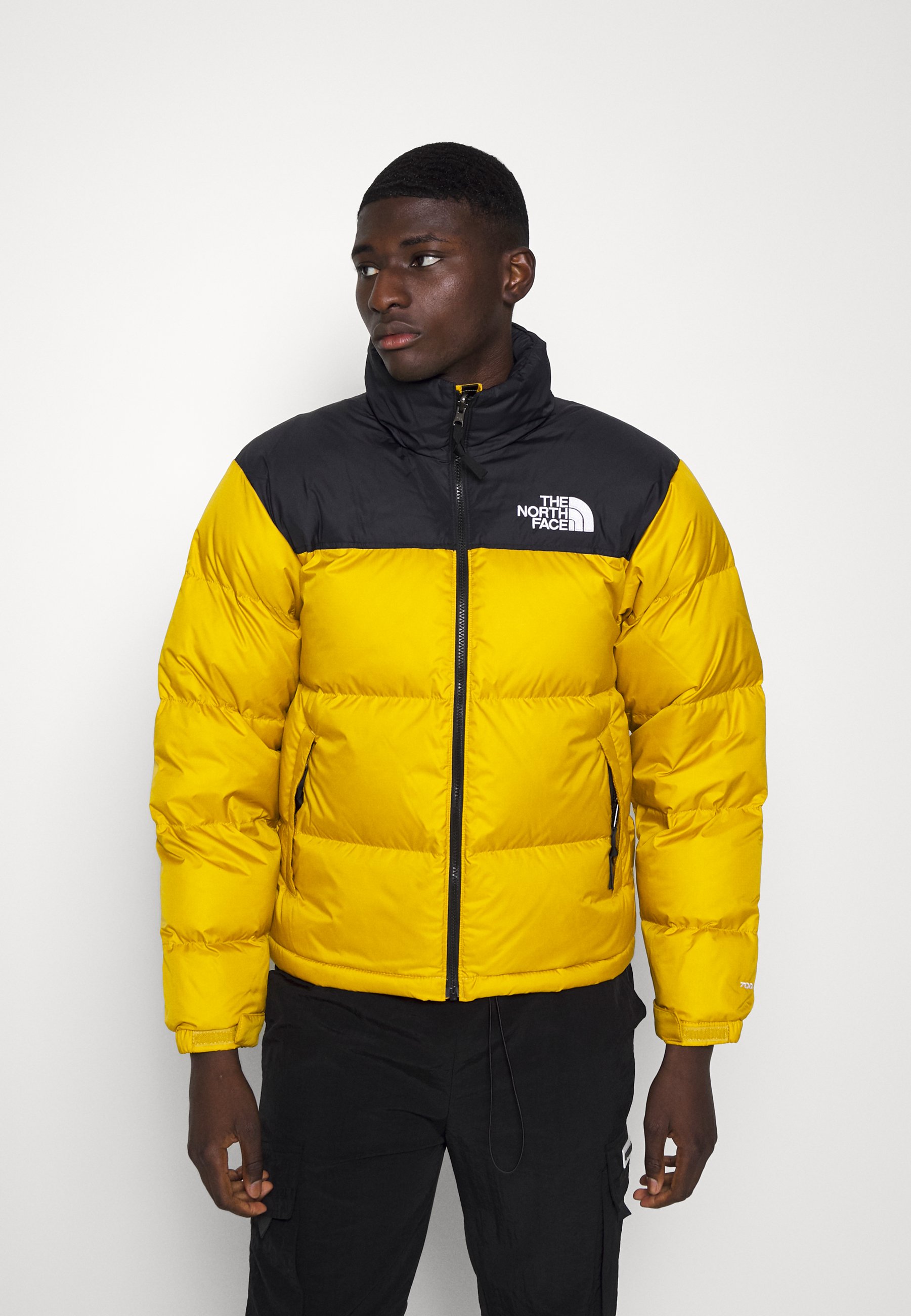 The North Face Retro Nuptse Jacket Daunenjacke Arrowwood Yellow Gelb Zalando De