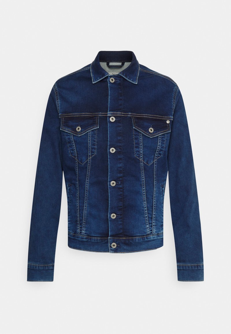Herren Leichte Jacken | Pepe Jeans PINNER GYMDIGO Jeansjacke denim/dark-blue denim - YX37516 Herren Leichte Jacken | Pepe Jeans PINNER GYMDIGO Jeansjacke denim/dark-blue denim - YX37516