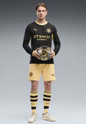 Puma, MANCHESTER CITY FC SHORTS REPLICA - Klub merchandise - flaxen- black