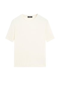 SHORT SLEEVE WITH CREW NECK - T-shirt basic - beige