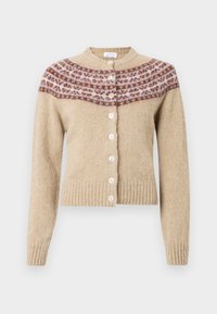 ERWAN CARDIGAN - Kardigán - beige
