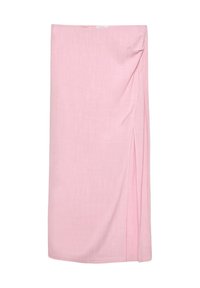 Robe longue stradivarius taille M avec ouverture à l'avant motif en fleur multicolore - Vêtements
