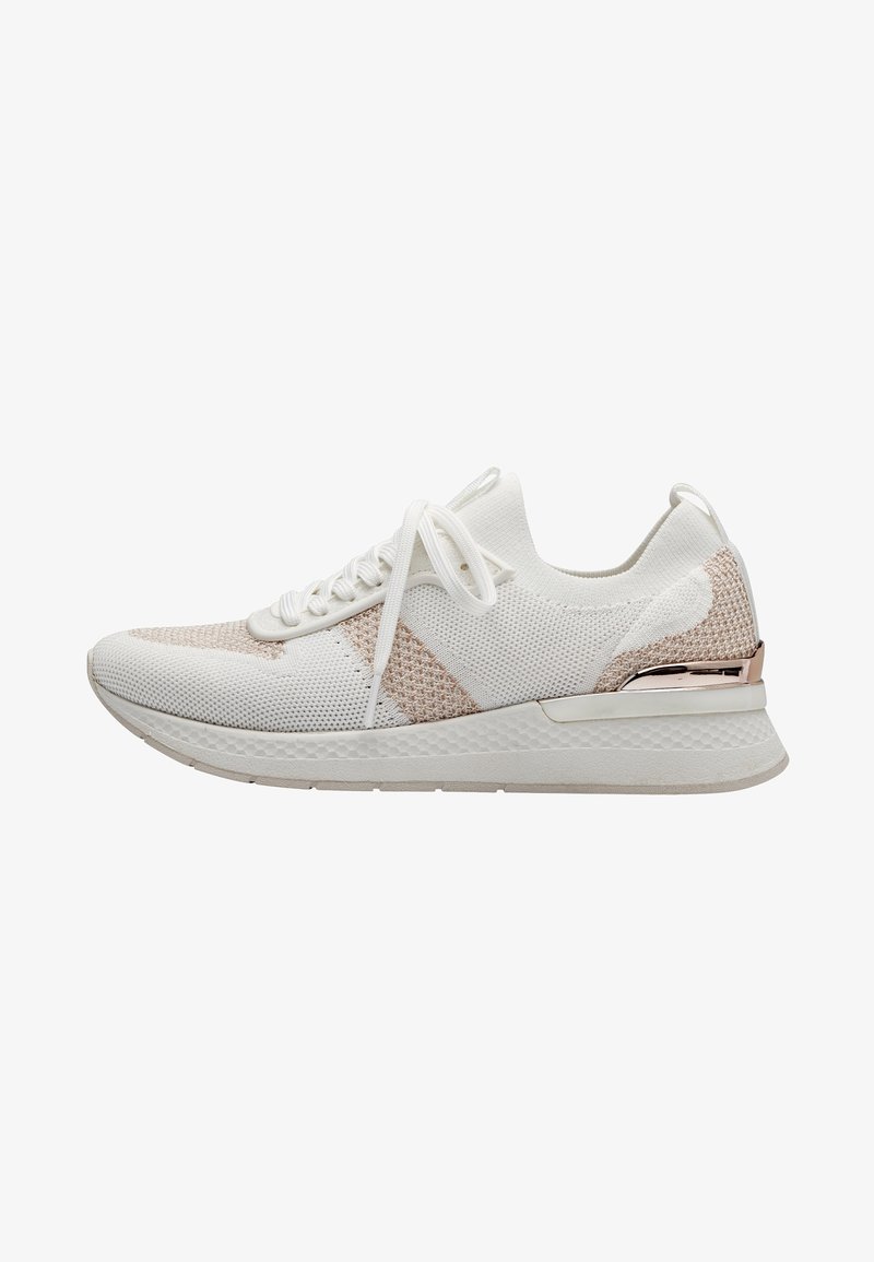 Tamaris Sneaker low - wht rose gold/weiß - Zalando.at