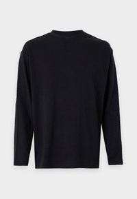 SLHLOOSEOSCAR O NECK TEE  - Pitkähihainen paita - black