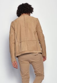 Maze Lederjacke - creme
