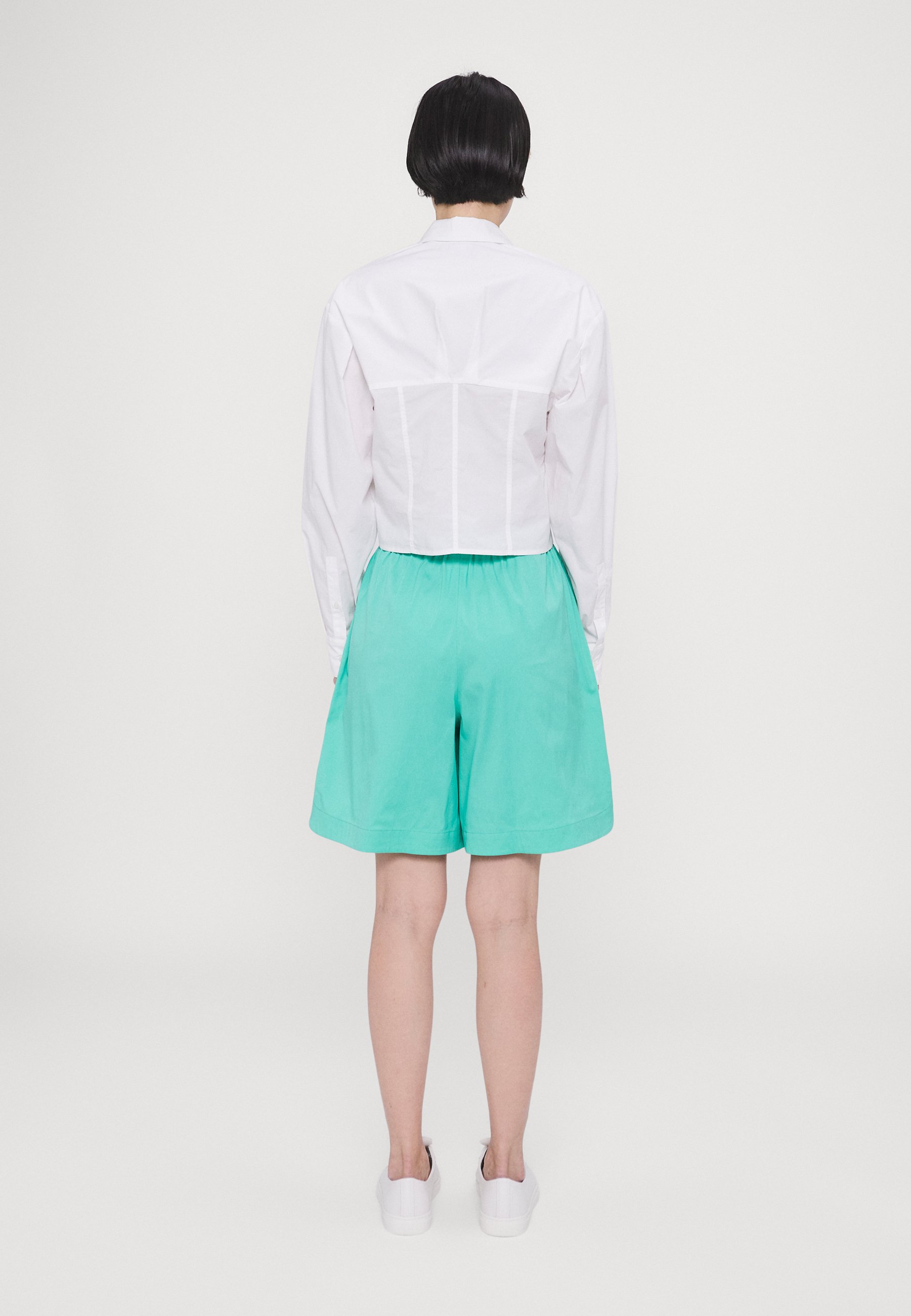 Max Mara Leisure - Szorty/zielony - Zalando.pl