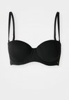 Balconette bra - black
