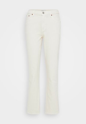 Abercrombie & Fitch CURVY  - Jeans straight leg - cream