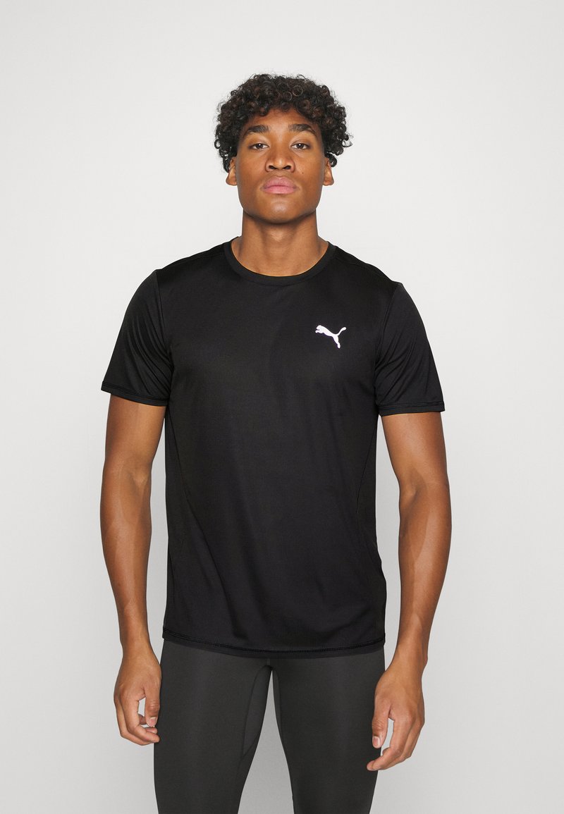 Puma RUN FAVORITE Sport TShirt black/schwarz Zalando.de