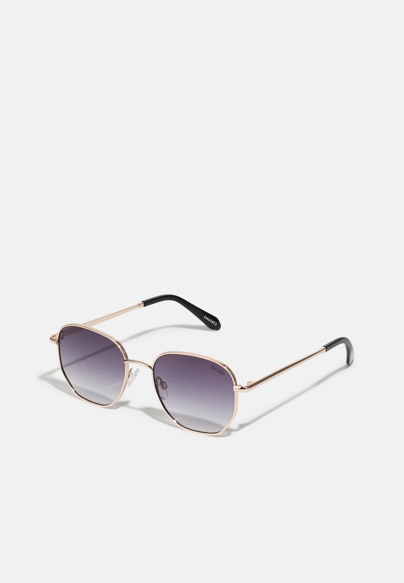QUAY AUSTRALIA BIG TIME TEXTURE UNISEX - Sunglasses - gold  display picture 1
