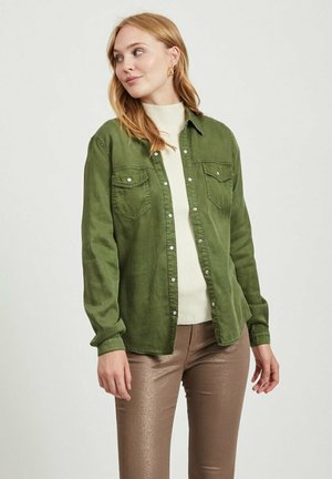 VILA VIBISTA SHIRT - Chemisier - forest night