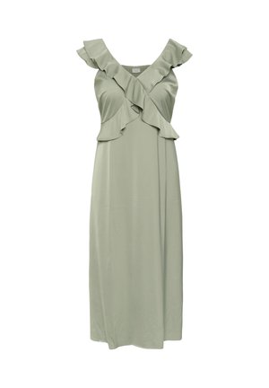 Kaffe Curve, KCJAMIE FRILL - Robe longue - sea spray