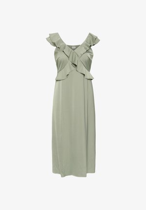 Kaffe Curve, KCJAMIE FRILL - Robe longue - sea spray